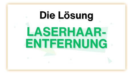 Lasserhaar Entfernung